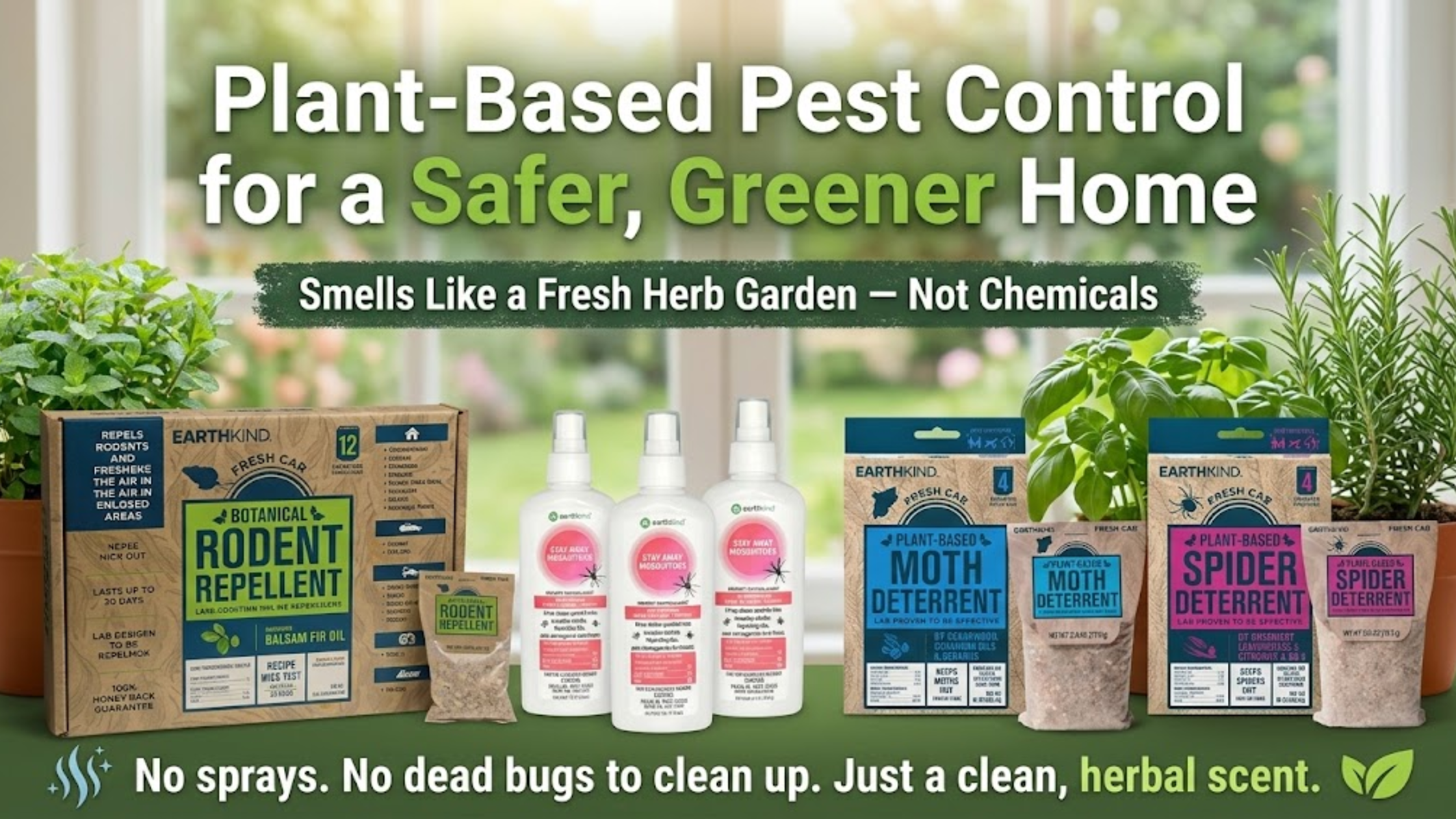 Plant-Based Pest Control Solutions for a Safer, Greener Home